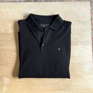 Rag & bone lone sleeve polo